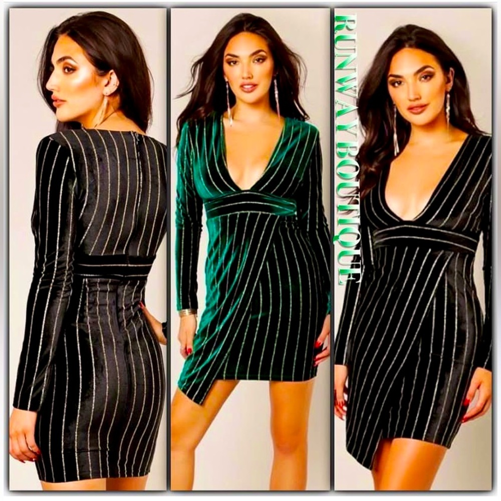 Velour dress
